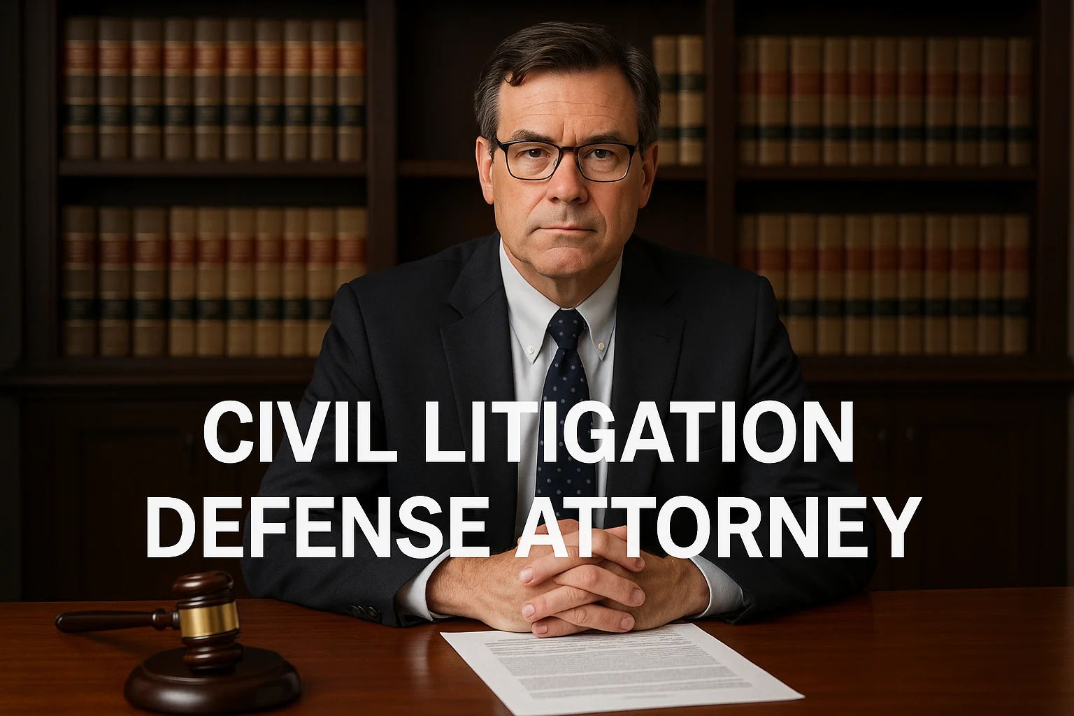 Civil litigation defense attorney