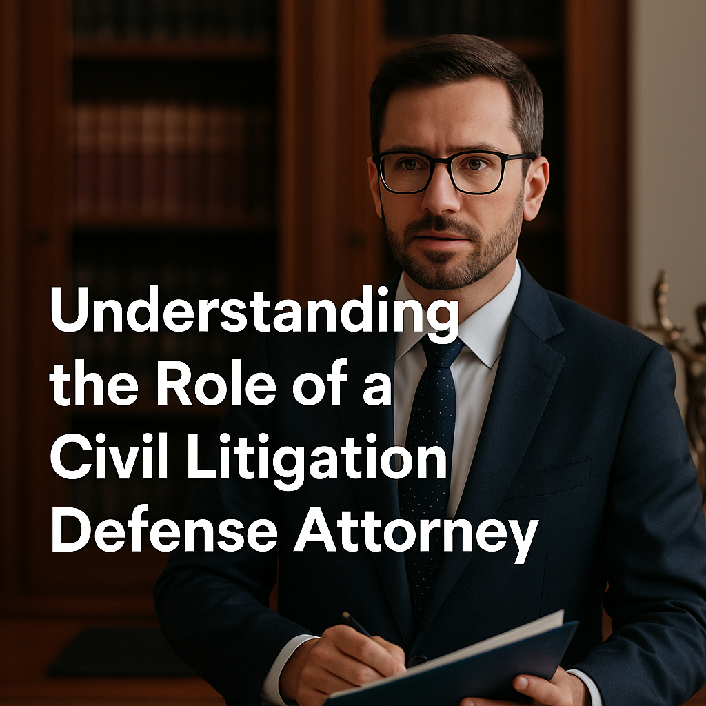 Civil litigation defense attorney